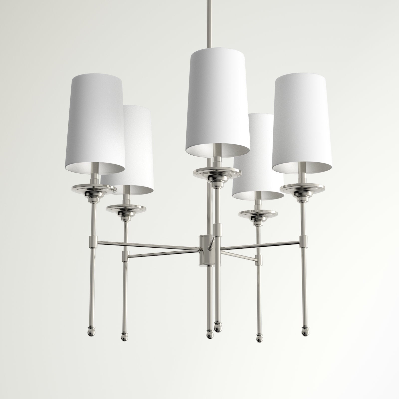 Armiriel Vintage Industrial Brass Fabric Chandelier - Lamp Copper