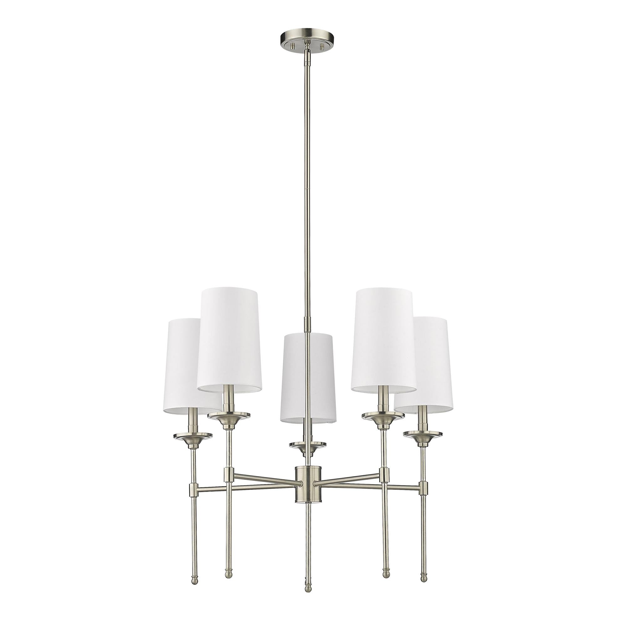 Armiriel Vintage Industrial Brass Fabric Chandelier - Lamp Copper