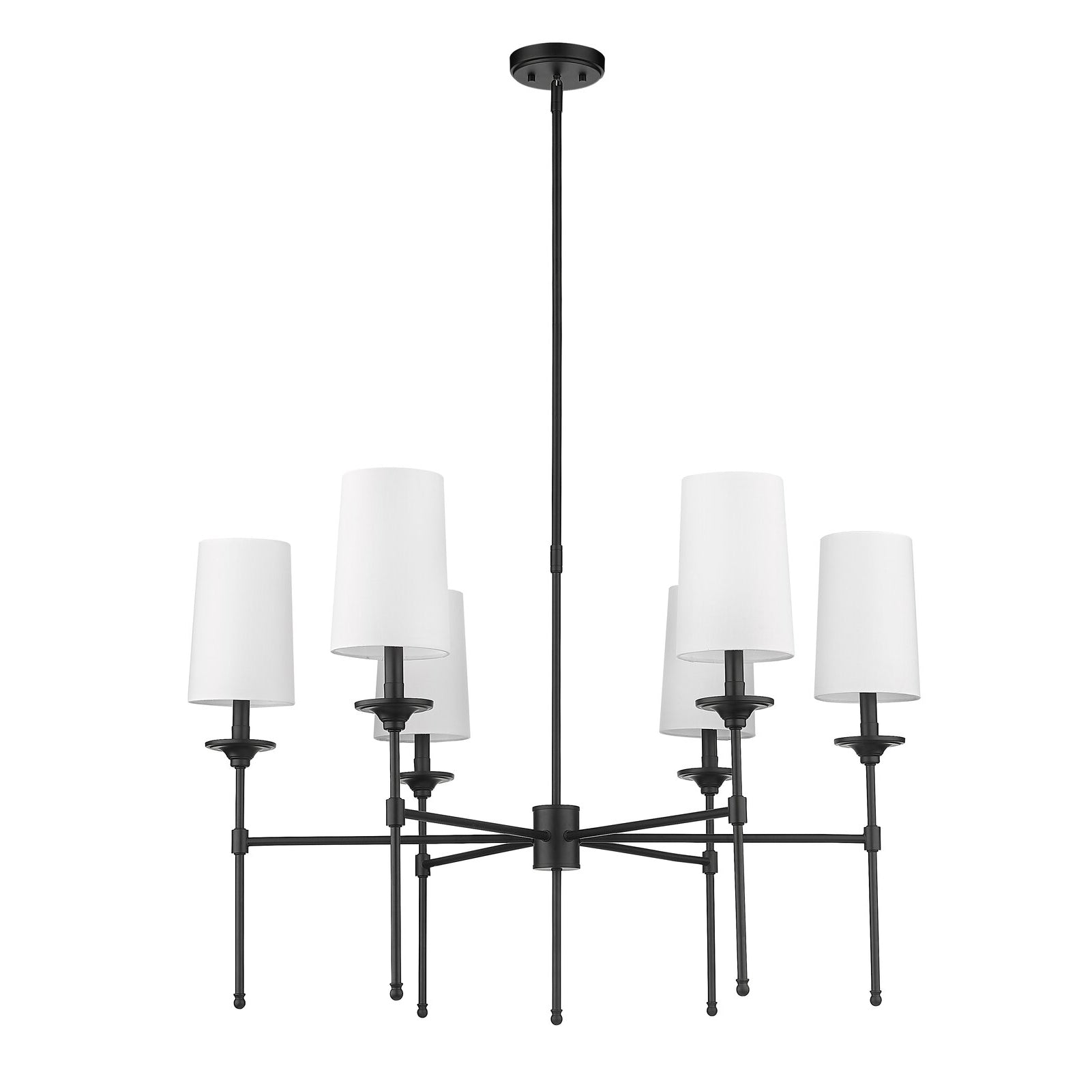 Armiriel Vintage Industrial Brass Fabric Chandelier - Lamp Copper