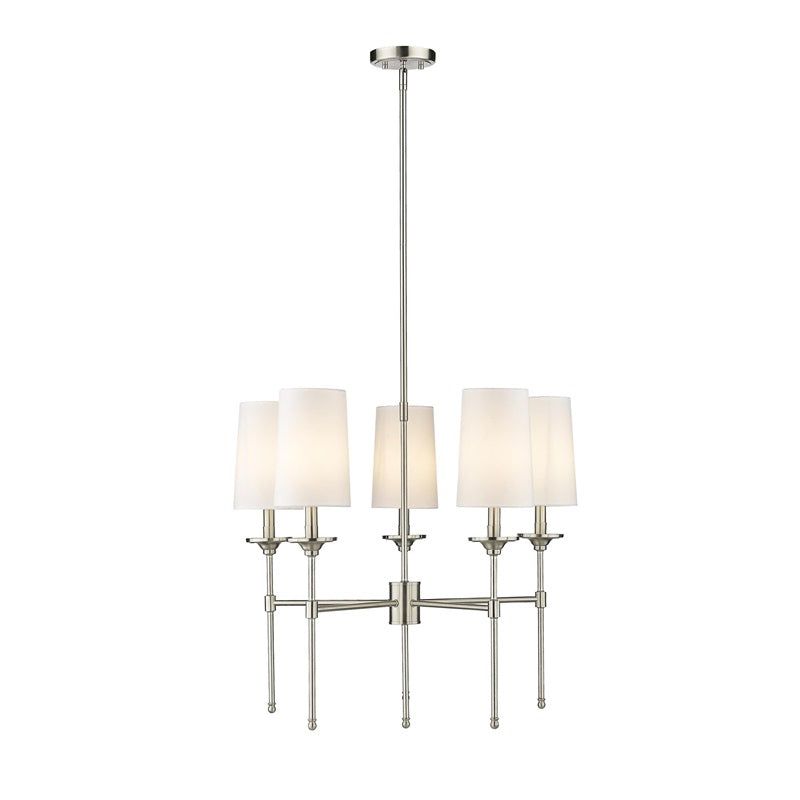 Armiriel Vintage Industrial Brass Fabric Chandelier - Lamp Copper