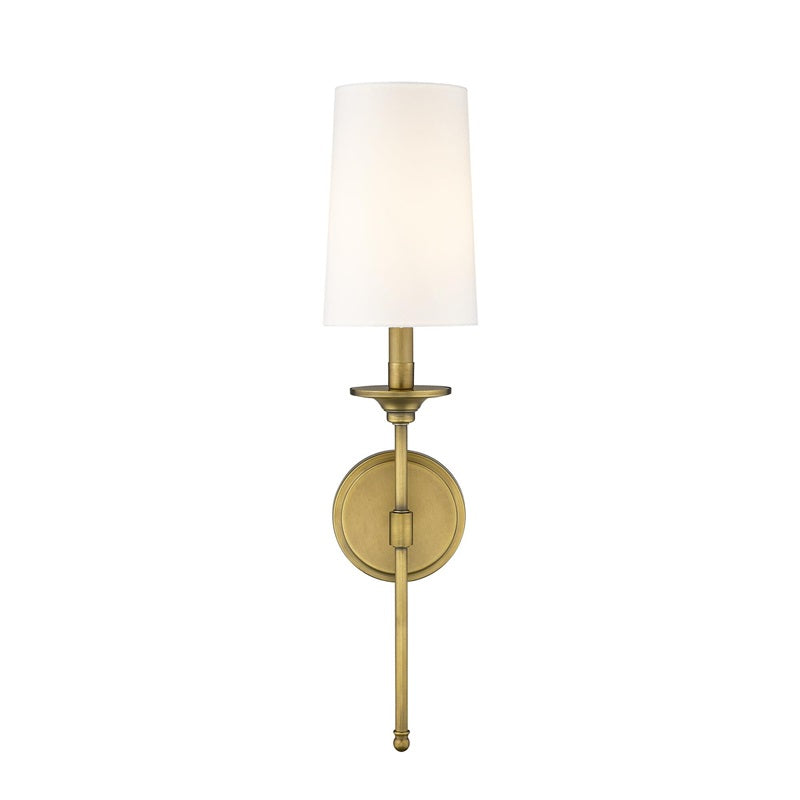 Esileth Vintage Industrial Brass Fabric Wall Lamp - Lamp Copper