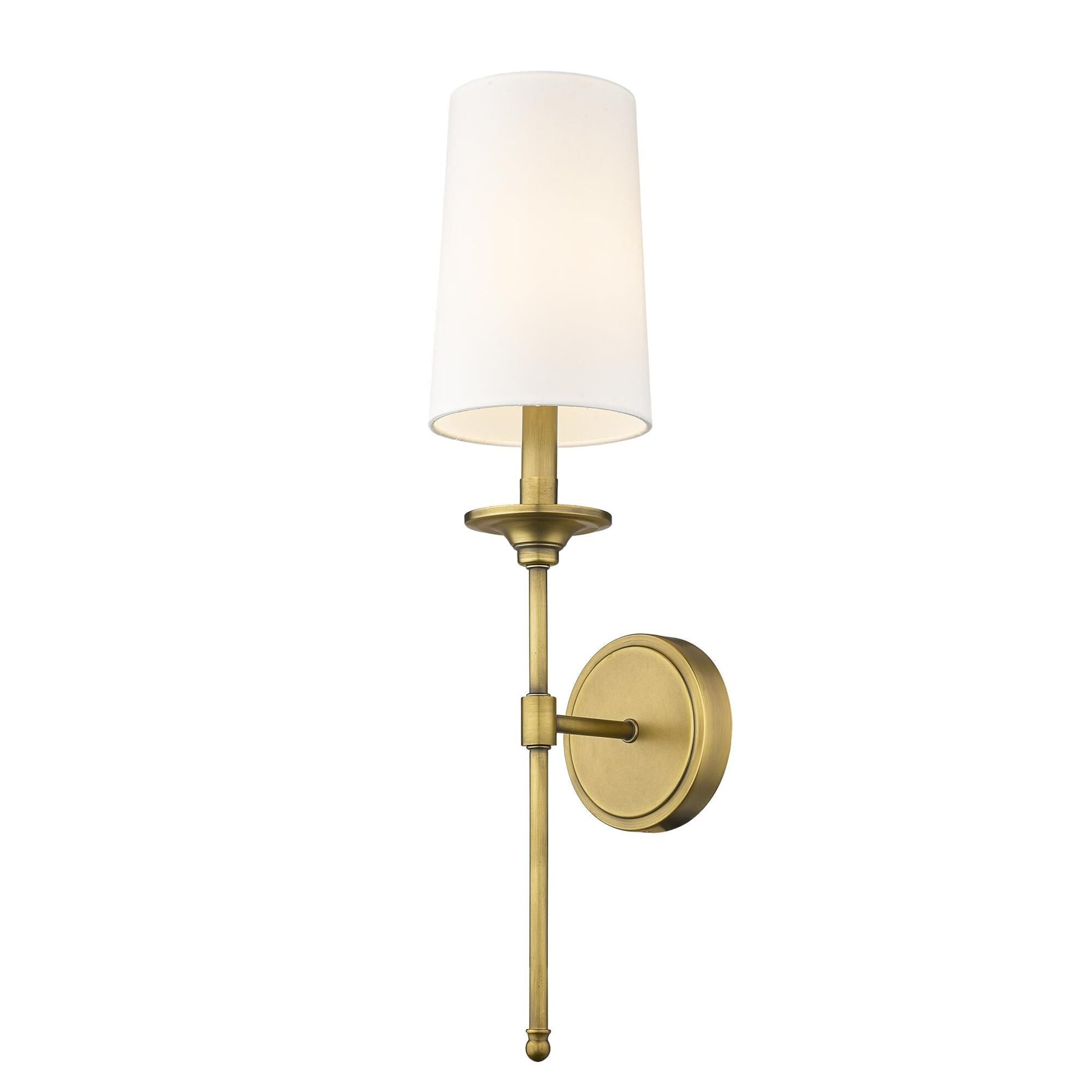 Esileth Vintage Industrial Brass Fabric Wall Lamp - Lamp Copper