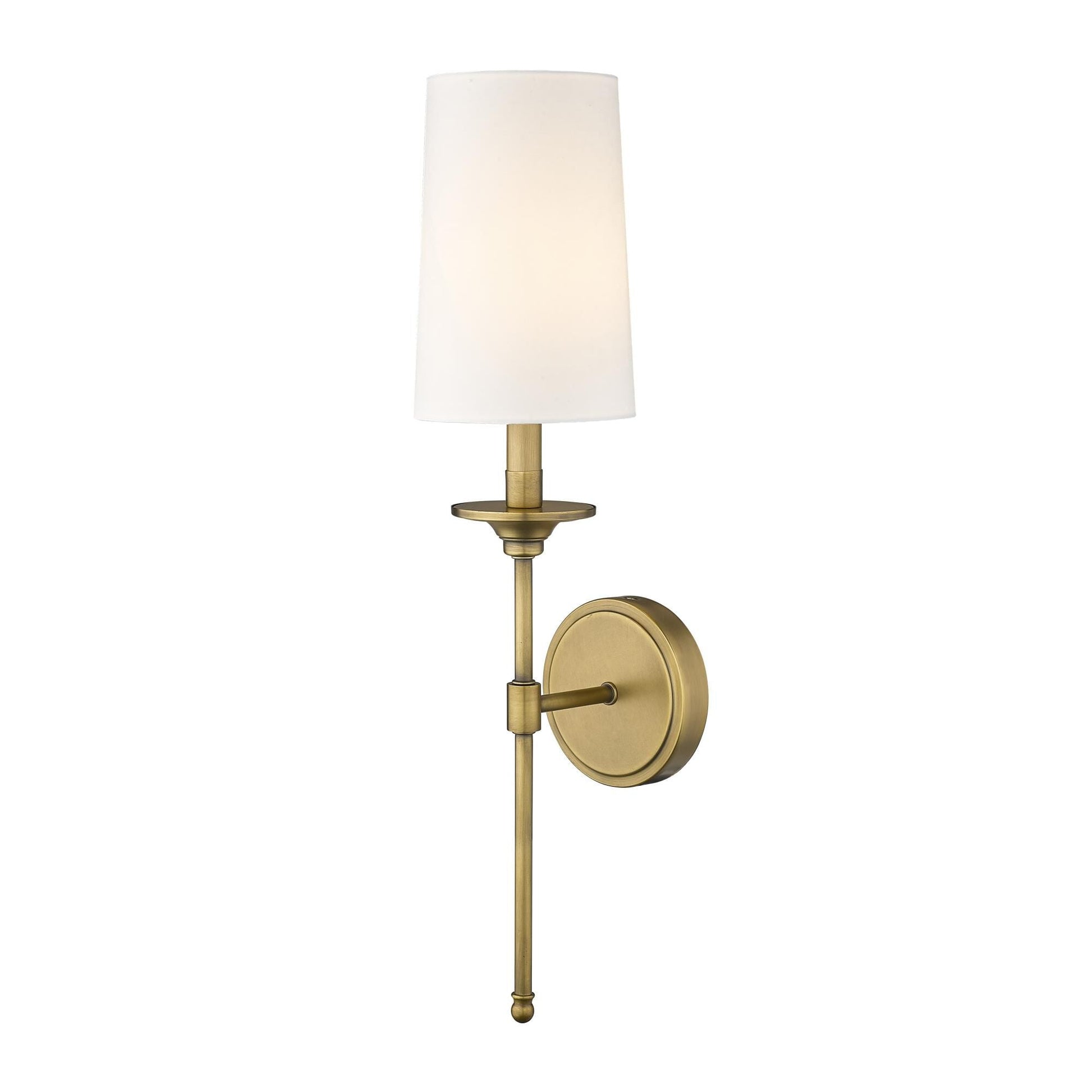 Esileth Vintage Industrial Brass Fabric Wall Lamp - Lamp Copper