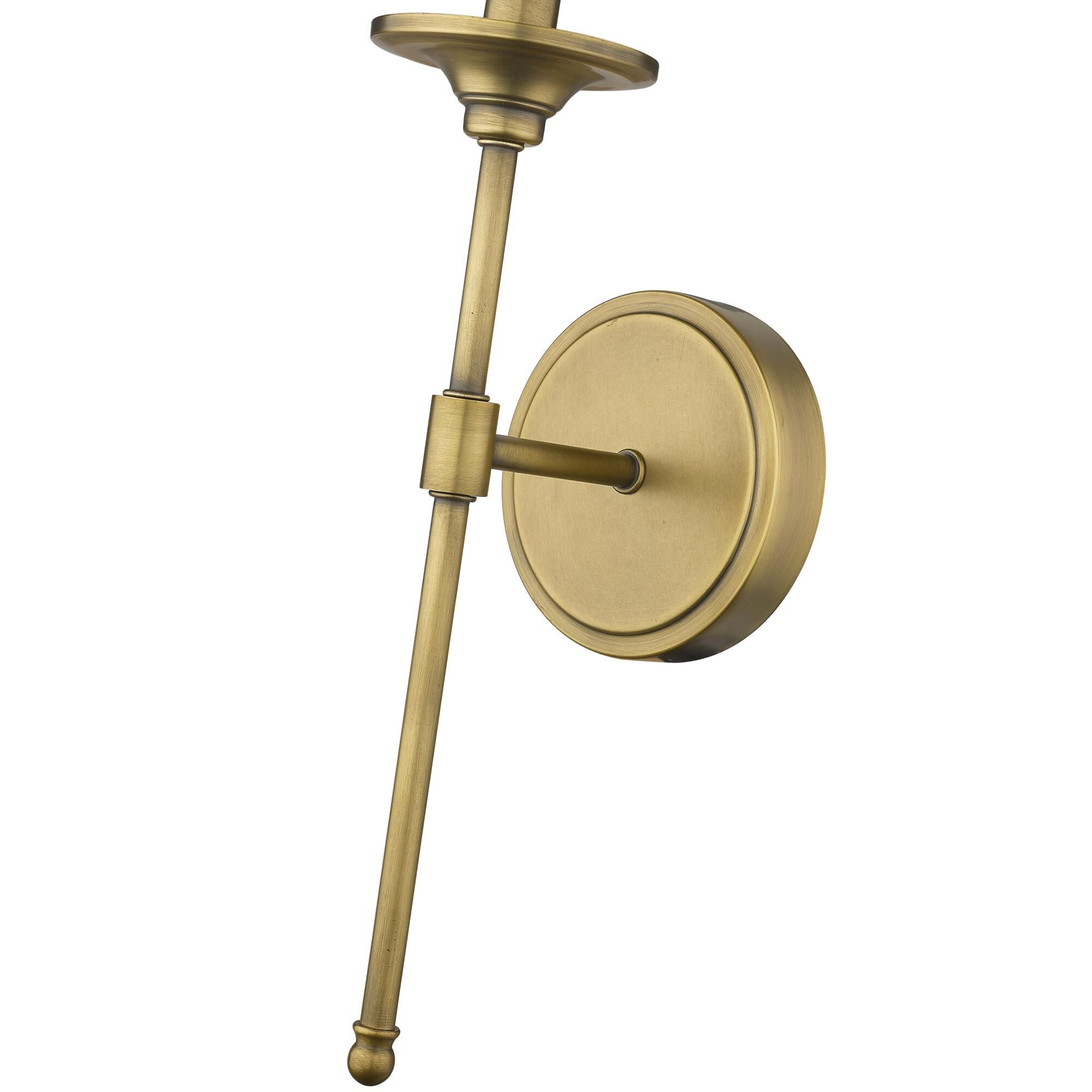 Esileth Vintage Industrial Brass Fabric Wall Lamp - Lamp Copper