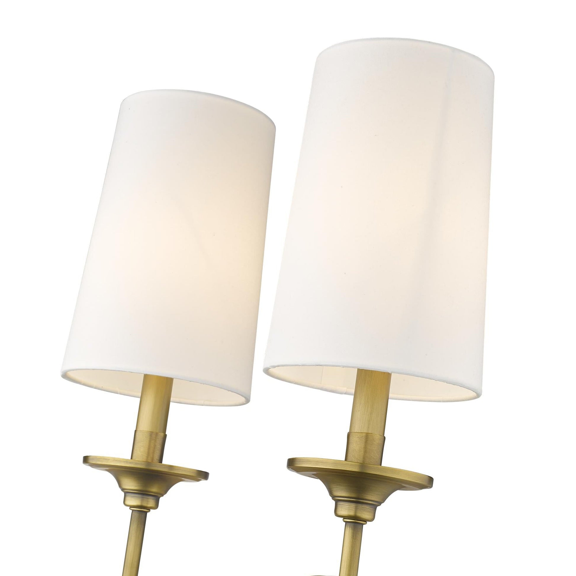 Esileth Vintage Industrial Brass Fabric Wall Lamp - Lamp Copper