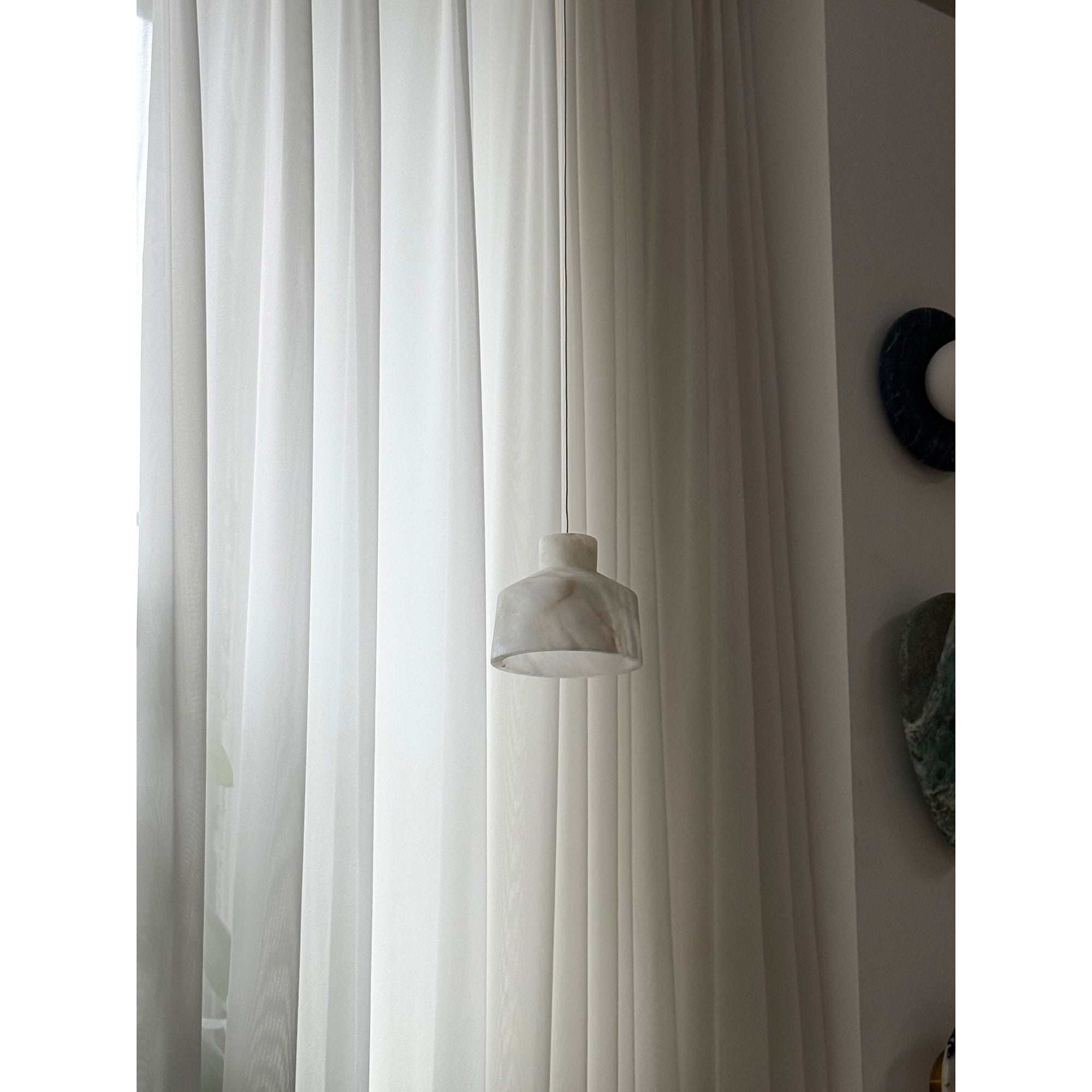 Aursore Modern Minimalist Alabaster Pendant Lamp - Lamp Copper