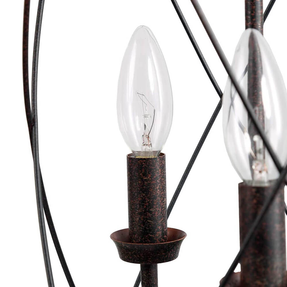 Waegnulix Farmhouse Metal Cylinder Pendant Light