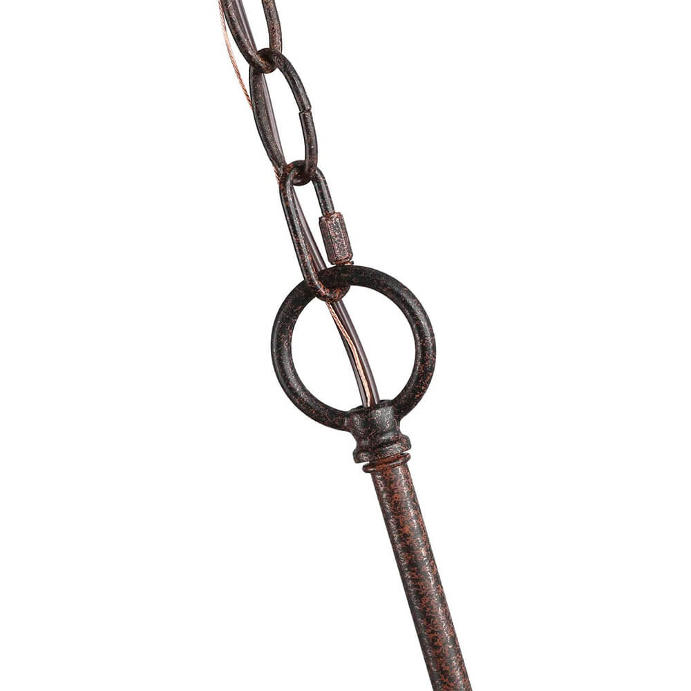Waegnulix Farmhouse Metal Cylinder Pendant Light