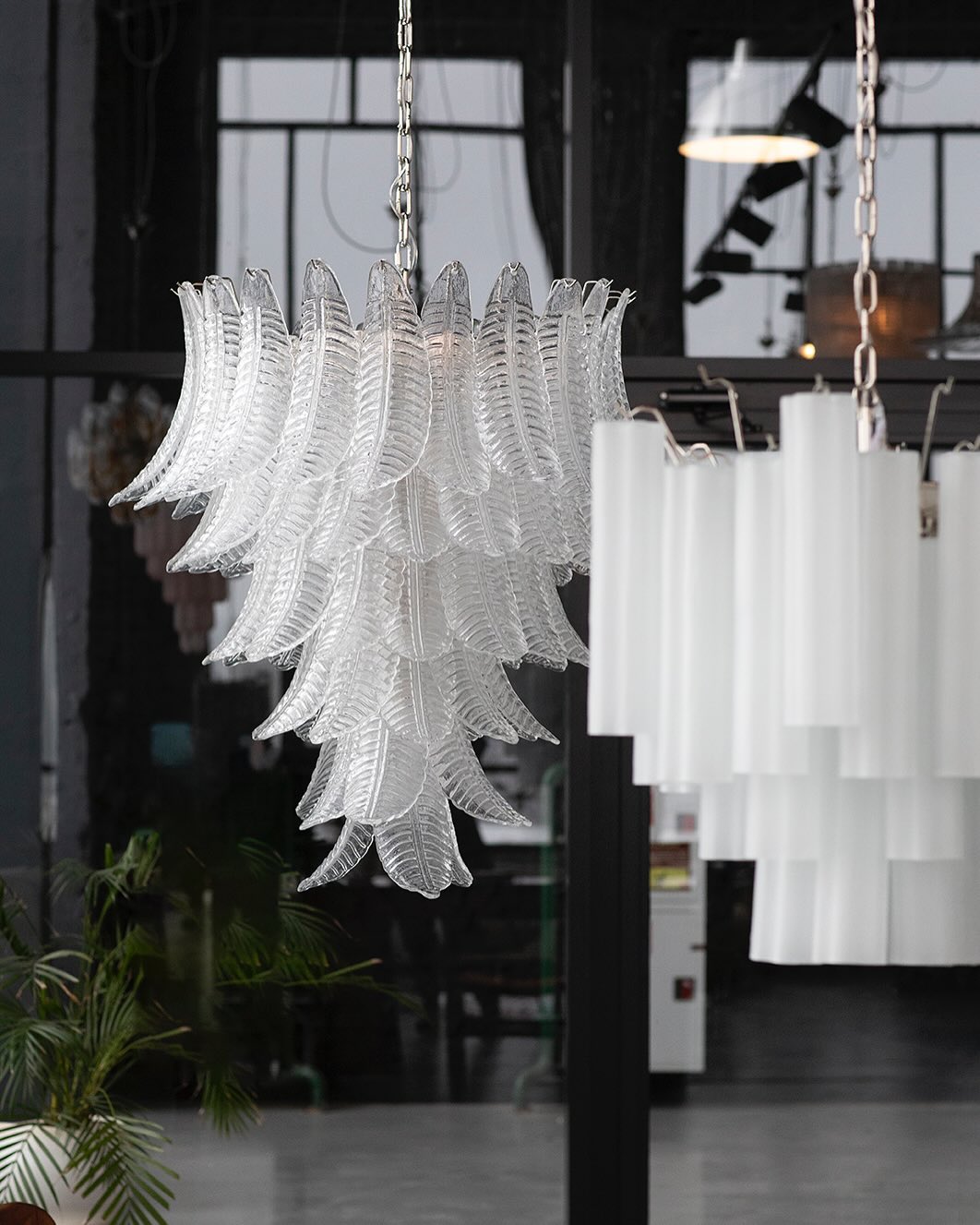 Ersoran Postmodern Luxury Metal Glass Chandelier - Lamp Copper