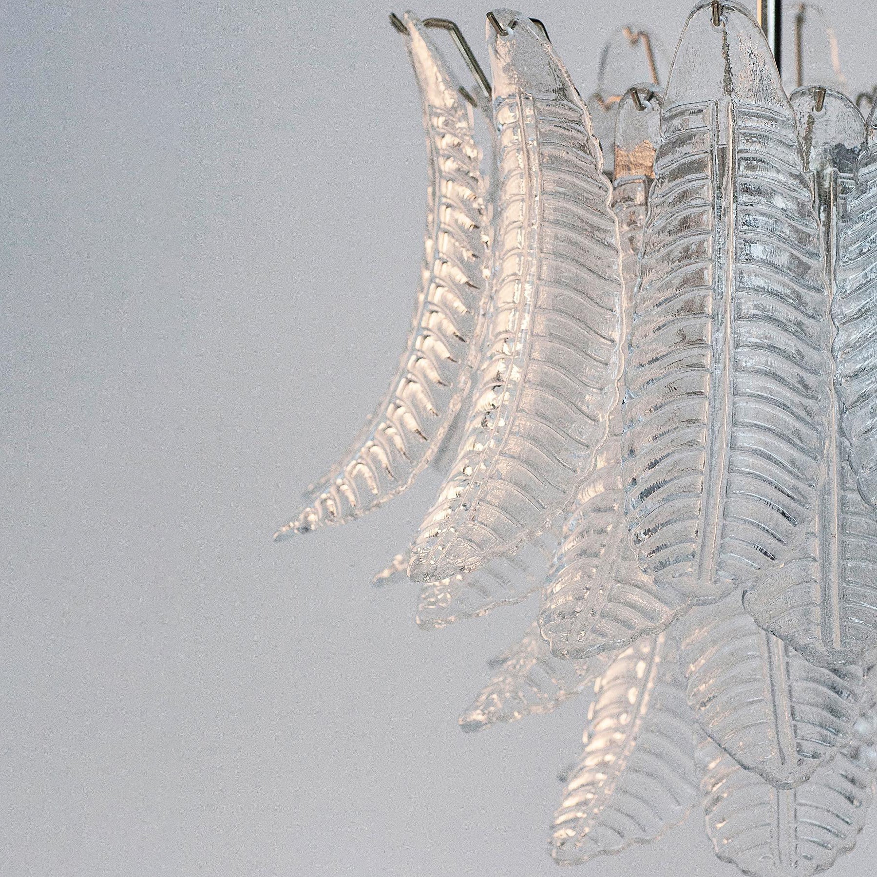 Ersoran Postmodern Luxury Metal Glass Chandelier - Lamp Copper