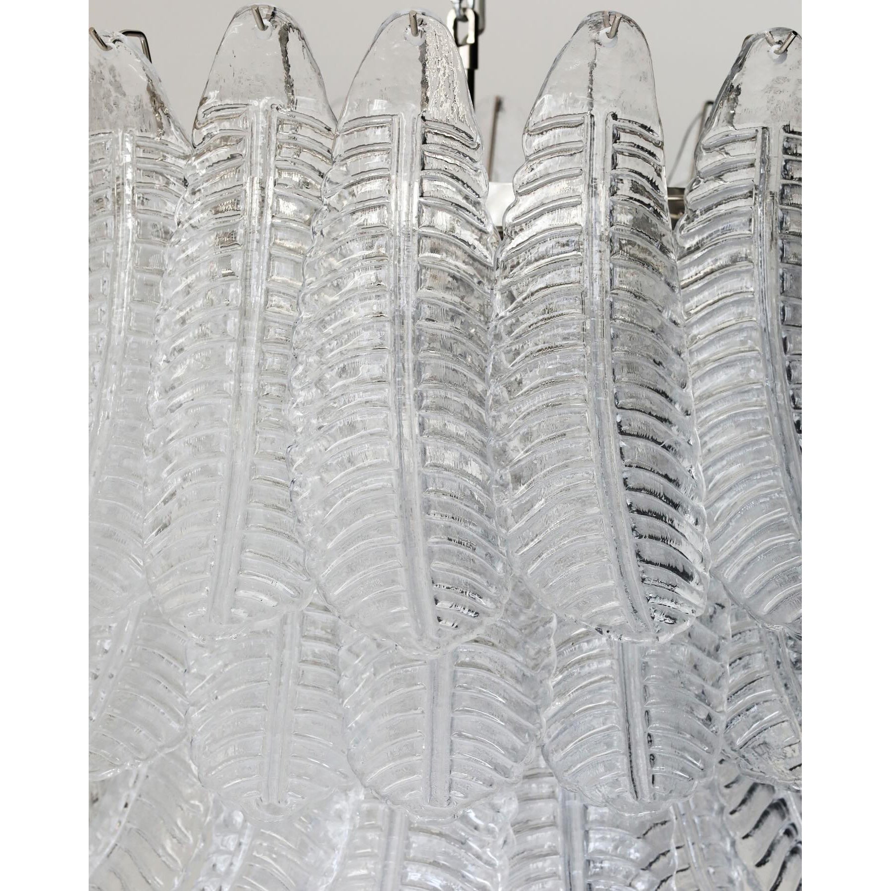 Ersoran Postmodern Luxury Metal Glass Chandelier - Lamp Copper