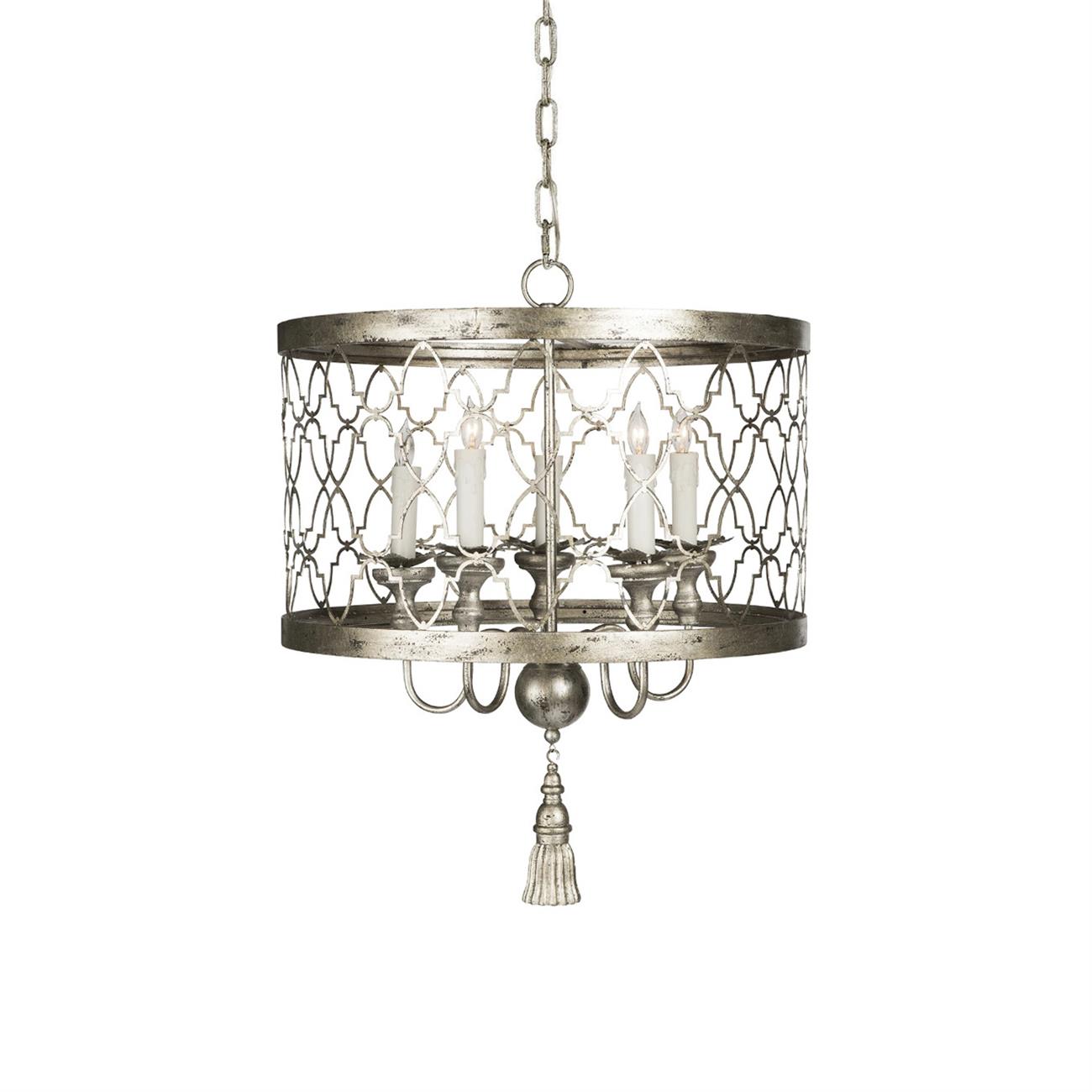 Cetheel Postmodern Luxury Drum Metal Chandelier - Lamp Copper