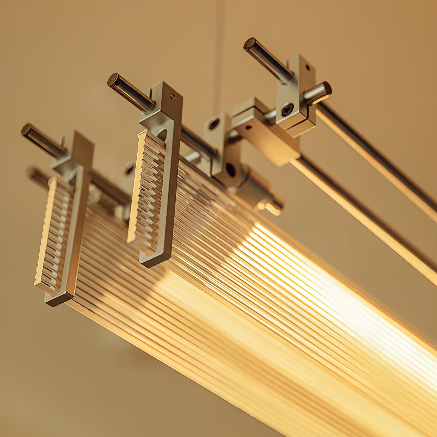 Filtro Modern Minimalist LED Metal Glass Pendant Lamp - Lamp Copper