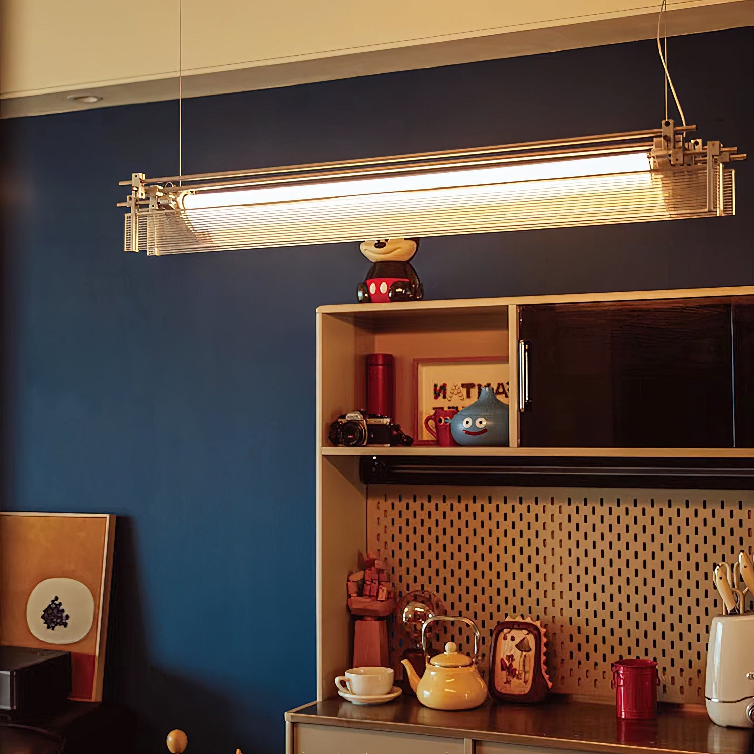 Filtro Modern Minimalist LED Metal Glass Pendant Lamp - Lamp Copper