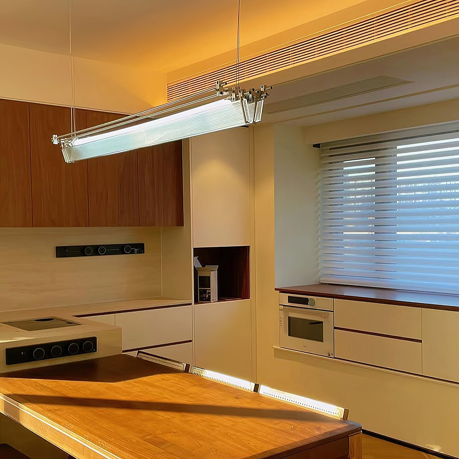 Filtro Modern Minimalist LED Metal Glass Pendant Lamp - Lamp Copper
