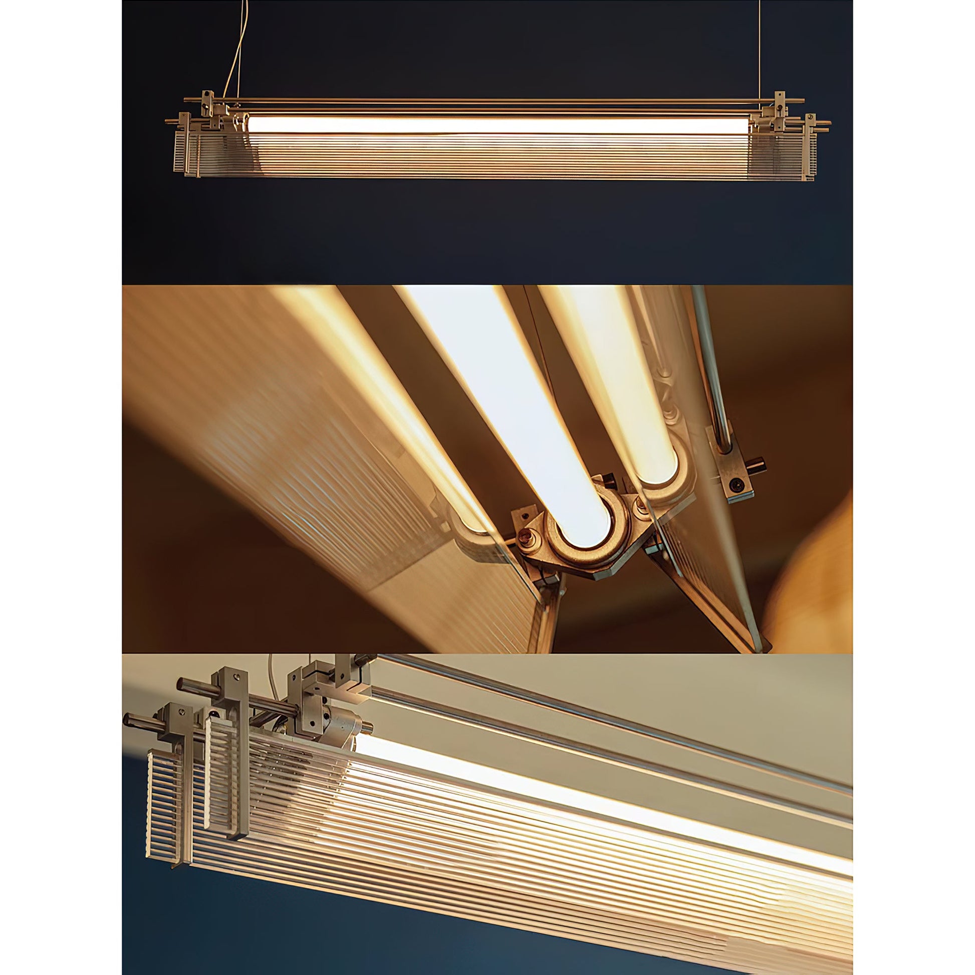 Filtro Modern Minimalist LED Metal Glass Pendant Lamp - Lamp Copper