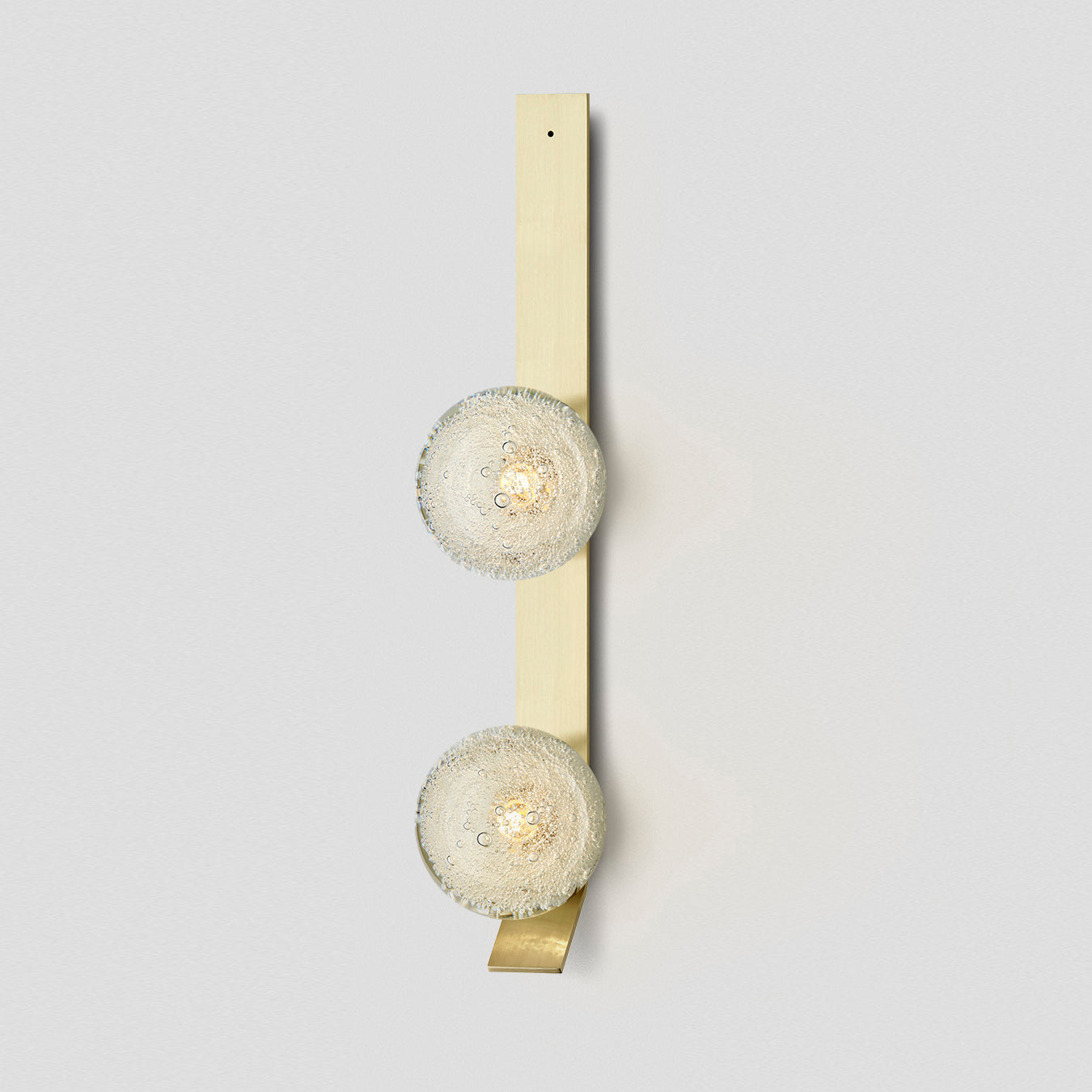 Fizi Modern Minimalist Copper Metal Glass Wall Lamp - Lamp Copper
