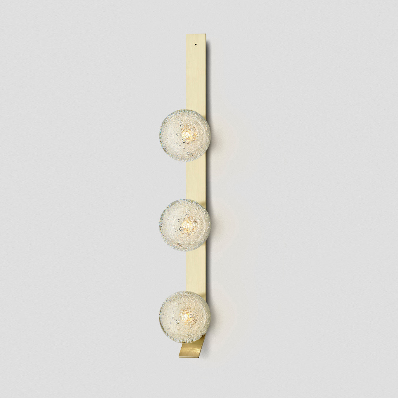Fizi Modern Minimalist Copper Metal Glass Wall Lamp - Lamp Copper