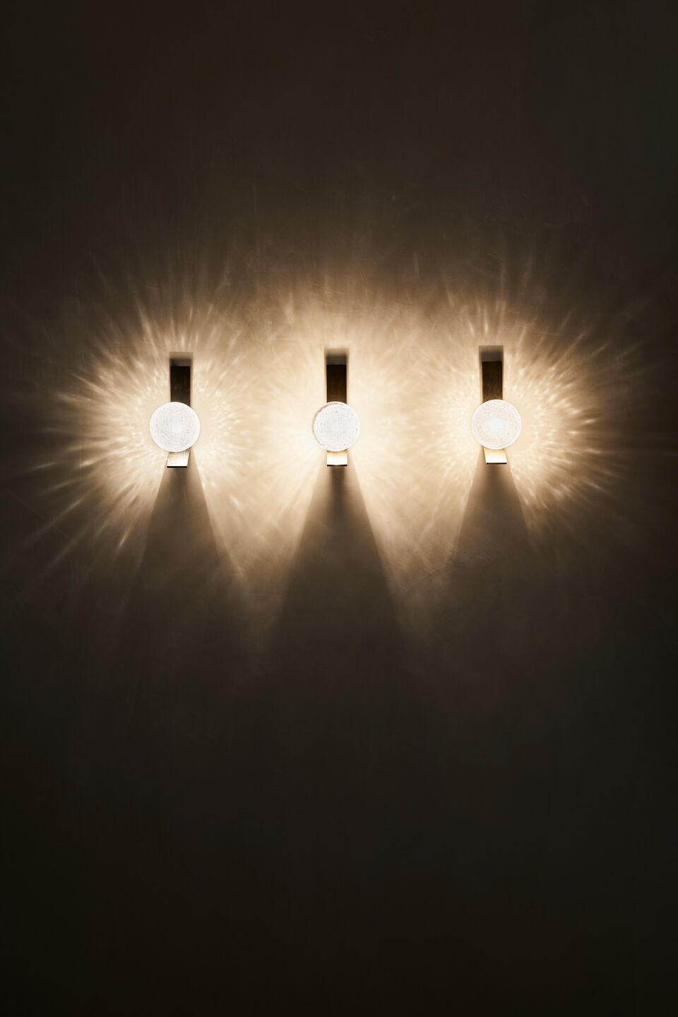 Fizi Modern Minimalist Copper Metal Glass Wall Lamp - Lamp Copper