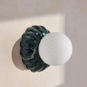 Jasmine Guateßmala Marble Sconce. Green. IP44
