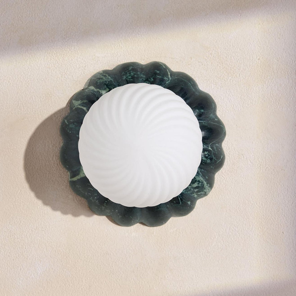 Jasmine Guateßmala Marble Sconce. Green. IP44