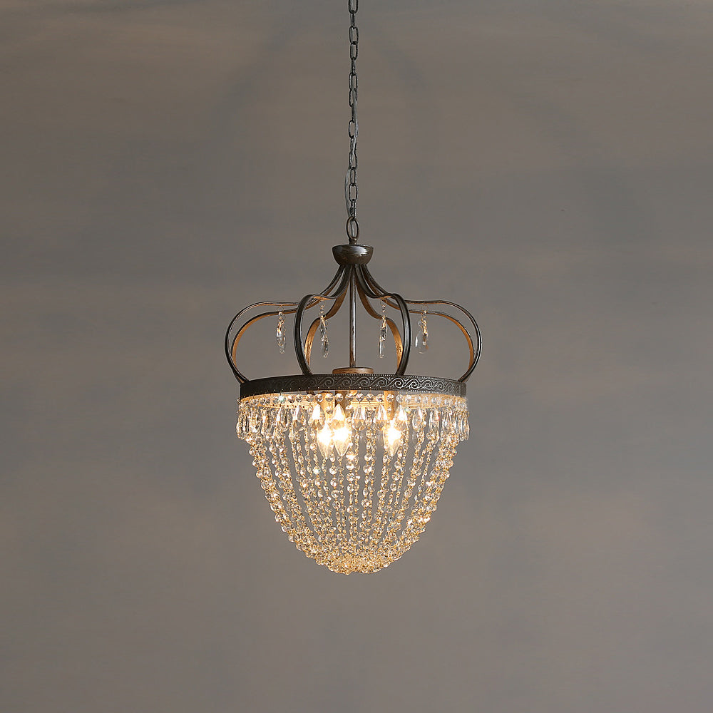 Abella Tear Drop Crystal Chandelier