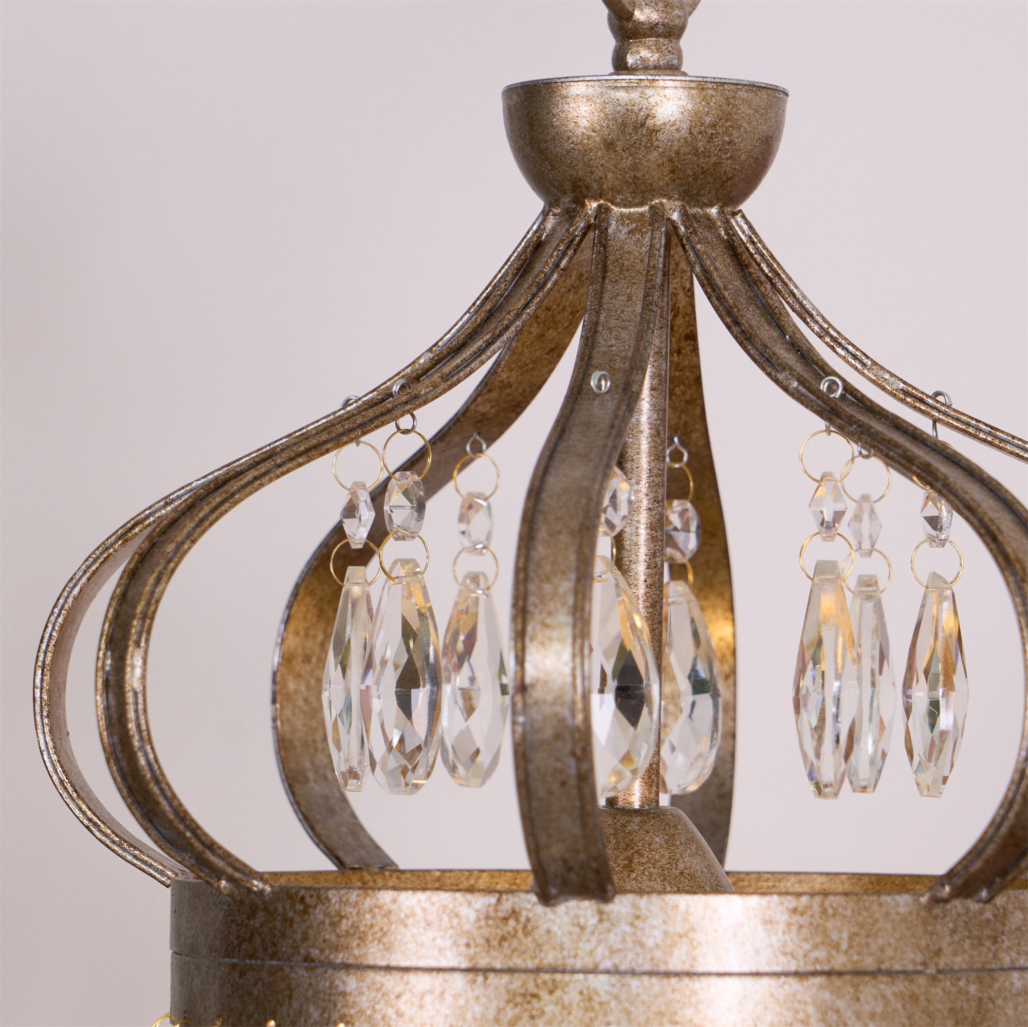 Abella Tear Drop Crystal Chandelier