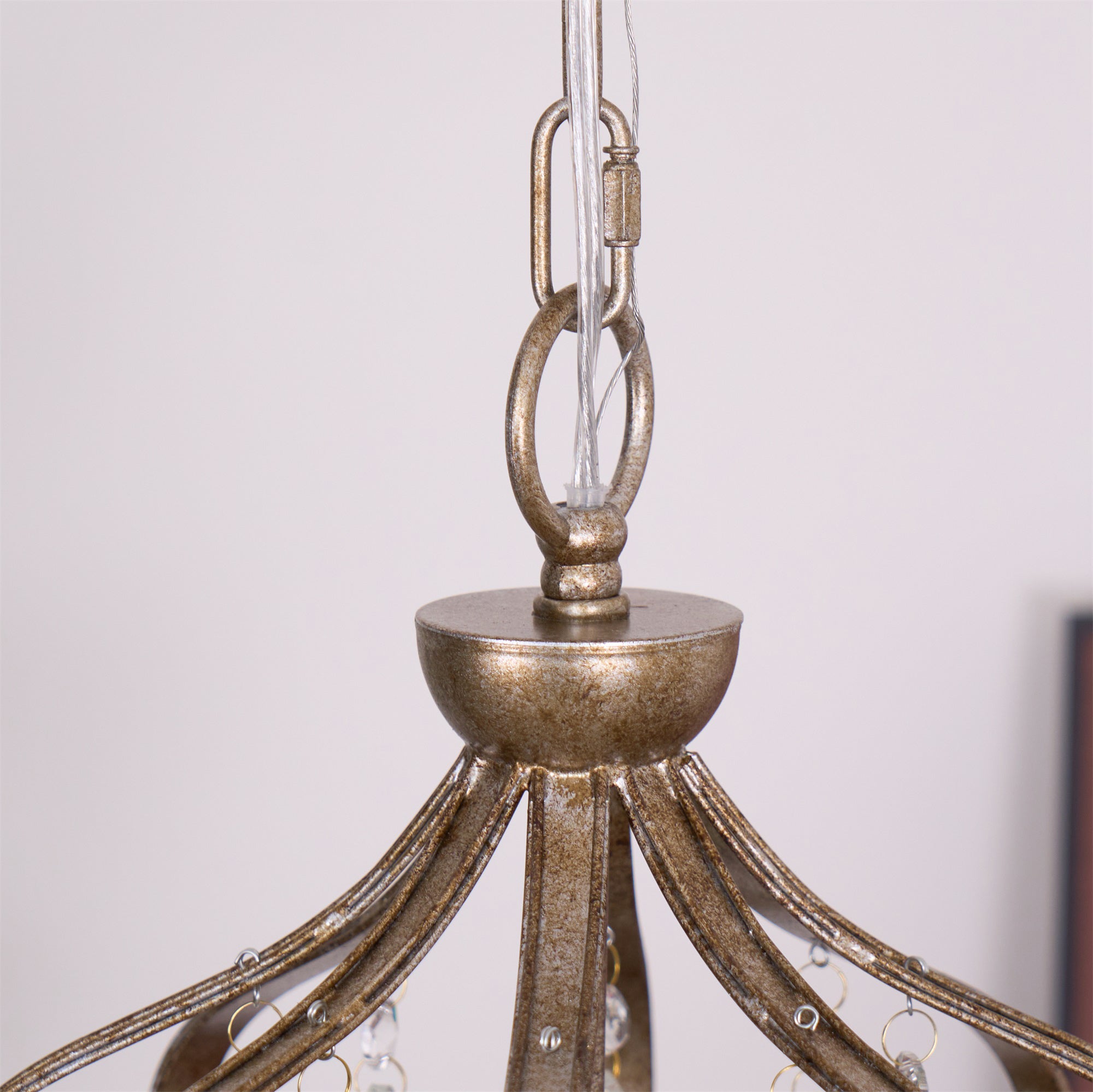 Abella Tear Drop Crystal Chandelier