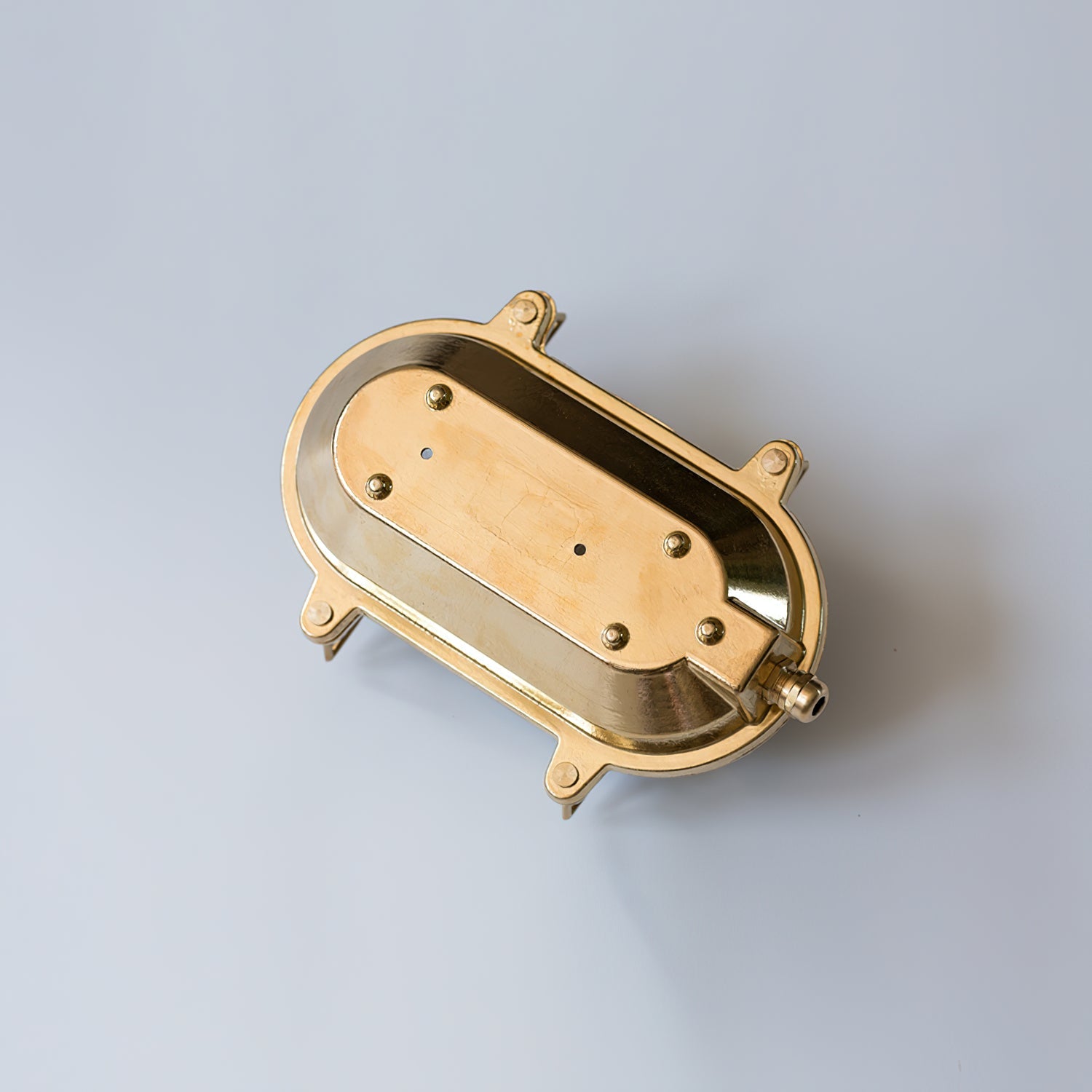 Erthearis Vintage Brass Bunker Metal Sconce Wall Lamp - Lamp Copper