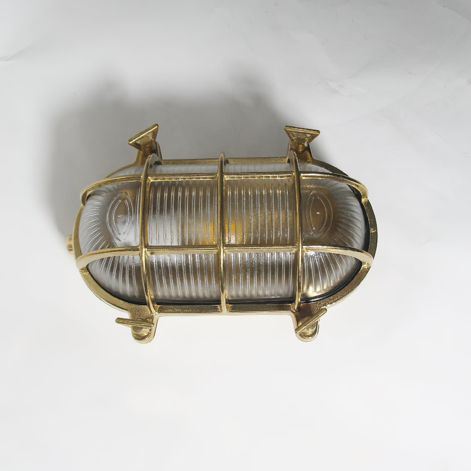 Erthearis Vintage Brass Bunker Metal Sconce Wall Lamp - Lamp Copper