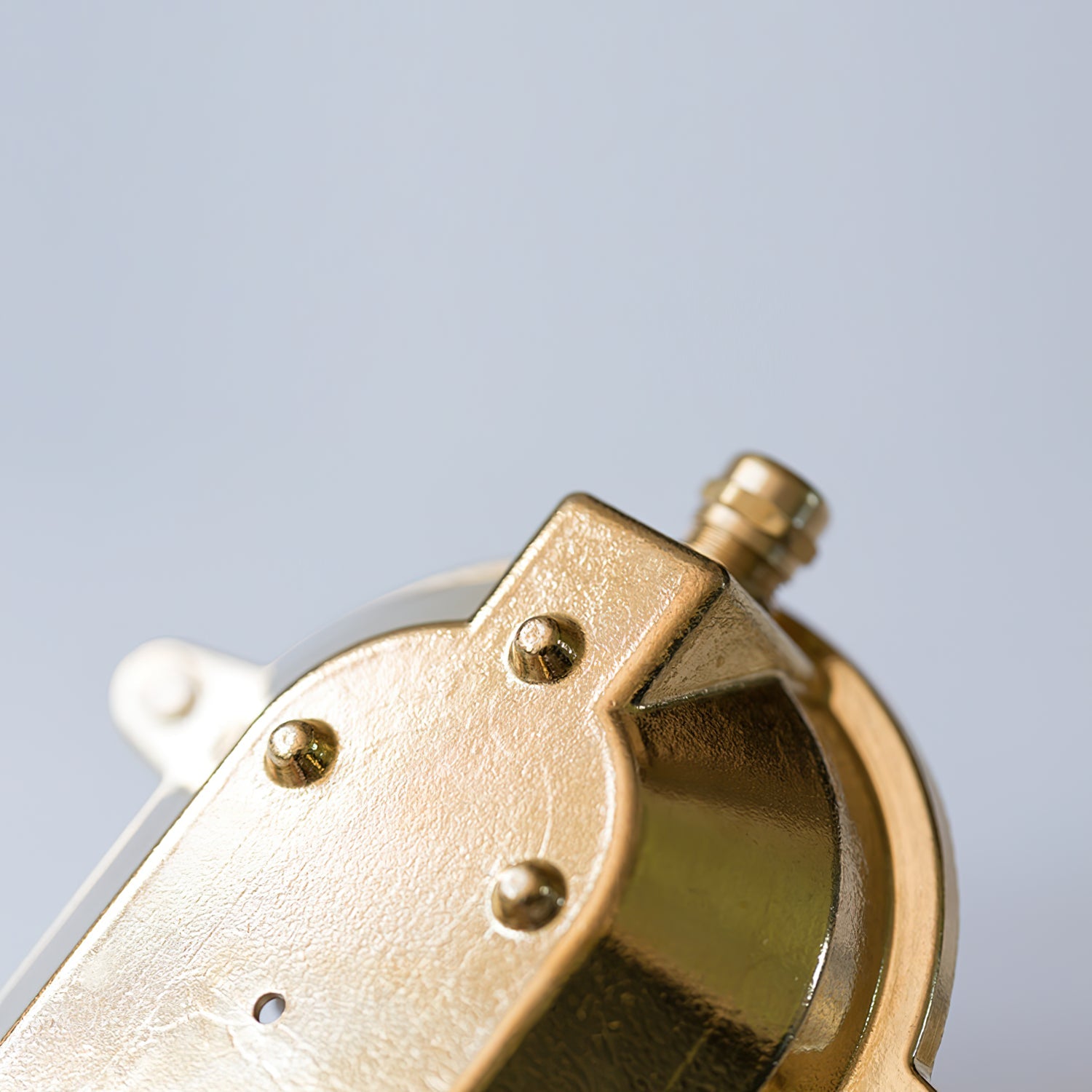 Erthearis Vintage Brass Bunker Metal Sconce Wall Lamp - Lamp Copper