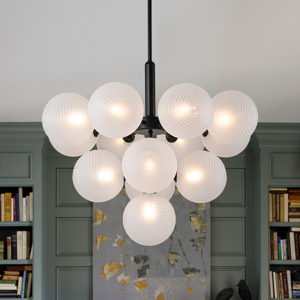 Nimbu Individual Creativity Glass Chandelier