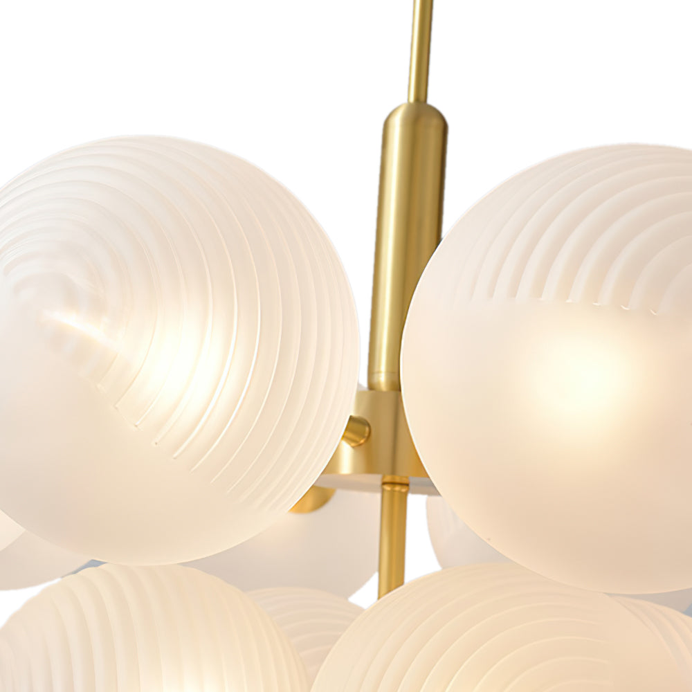 Nimbu Individual Creativity Glass Chandelier