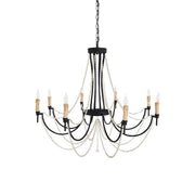 Nyraeyra Vintage Industrial Percy Metal Chandelier - Lamp Copper