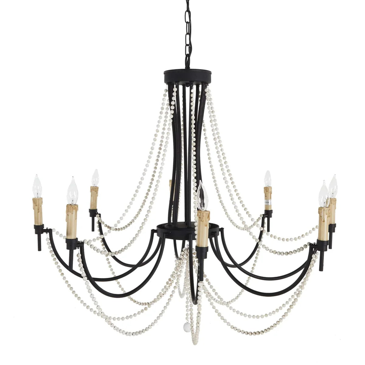 Nyraeyra Vintage Industrial Percy Metal Chandelier - Lamp Copper