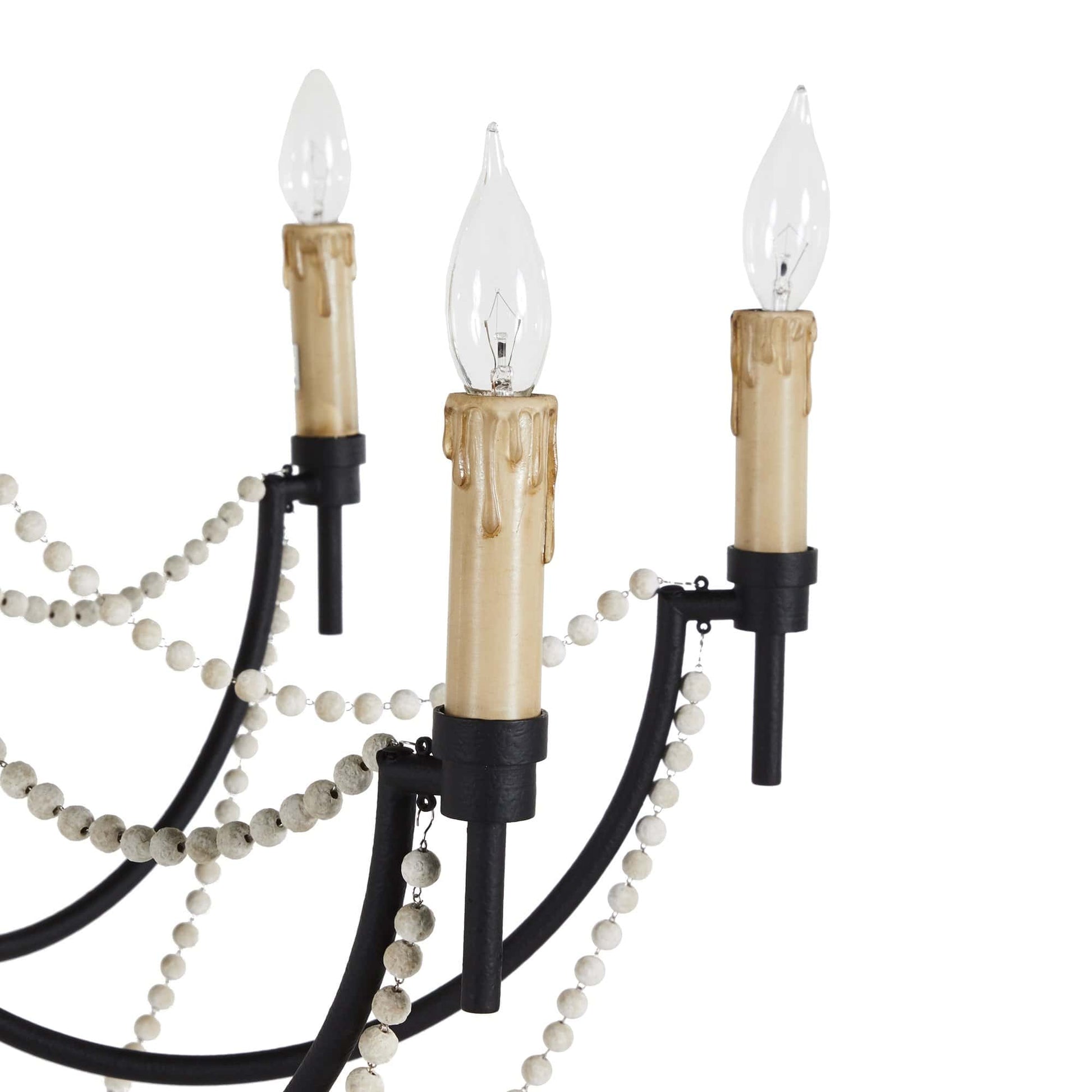 Nyraeyra Vintage Industrial Percy Metal Chandelier - Lamp Copper