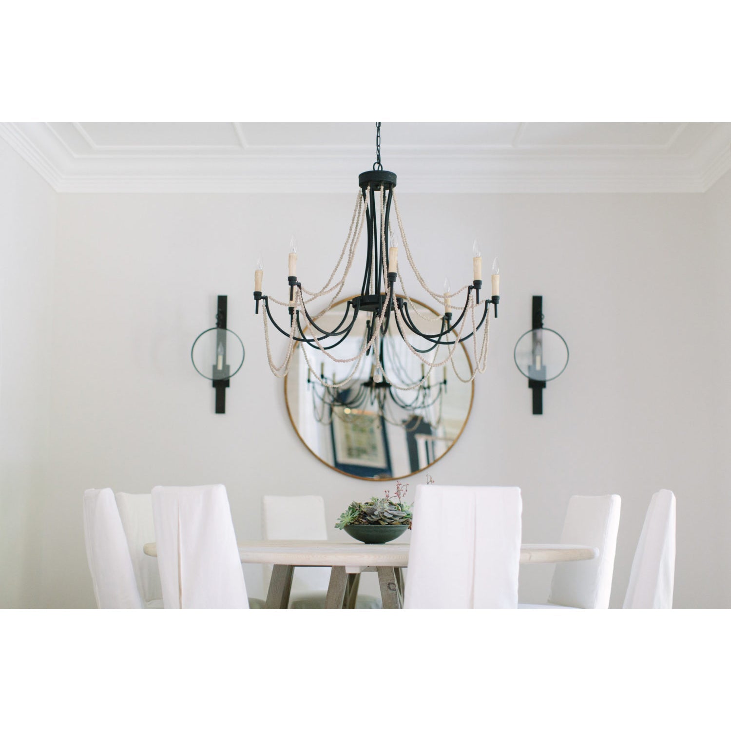 Nyraeyra Vintage Industrial Percy Metal Chandelier - Lamp Copper