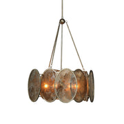 Avdorira Modern Minimalist Metal Glass Chandelier - Lamp Copper