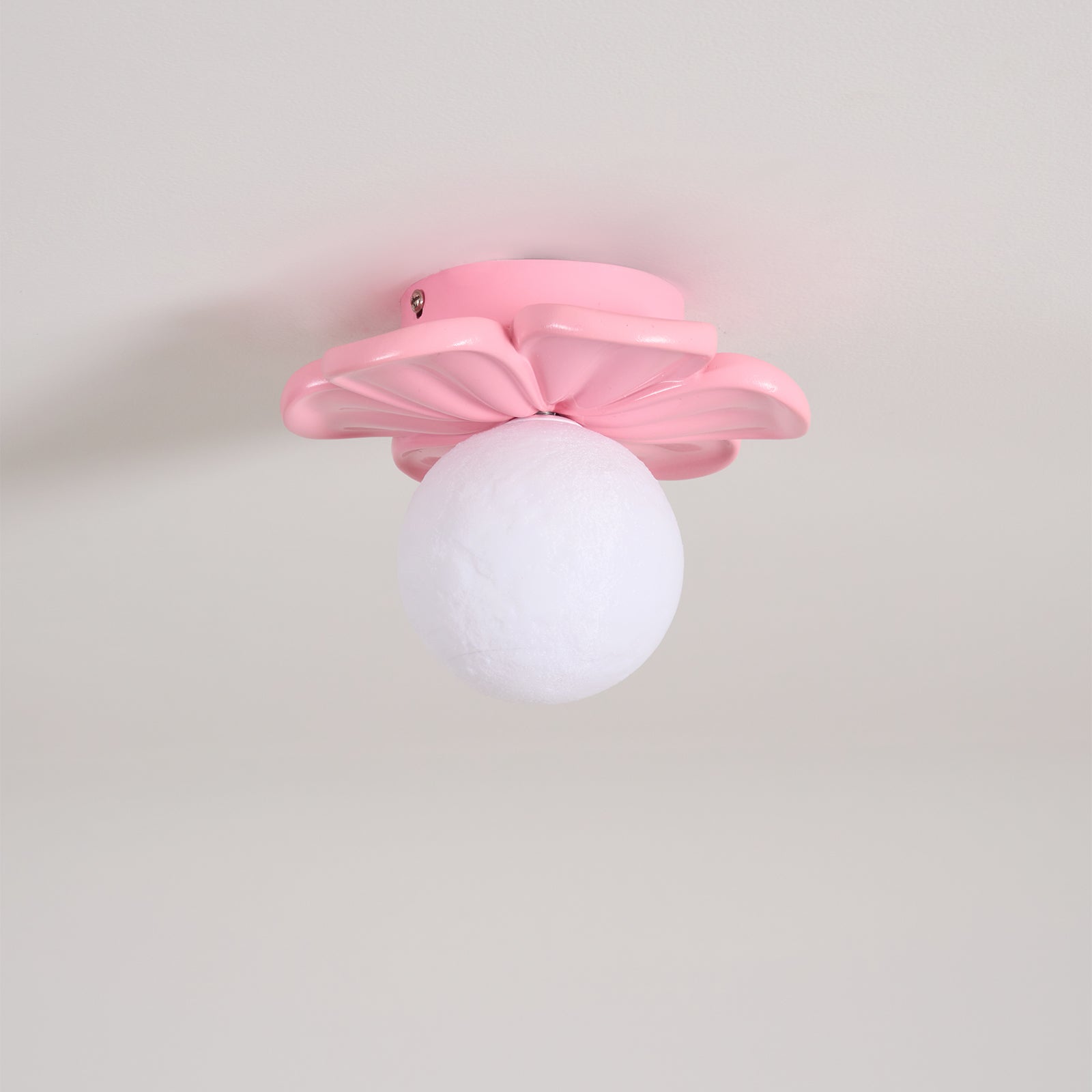 Quip Individual Creativity Bloom Flower Resin Ceiling Lamp - Lamp Copper