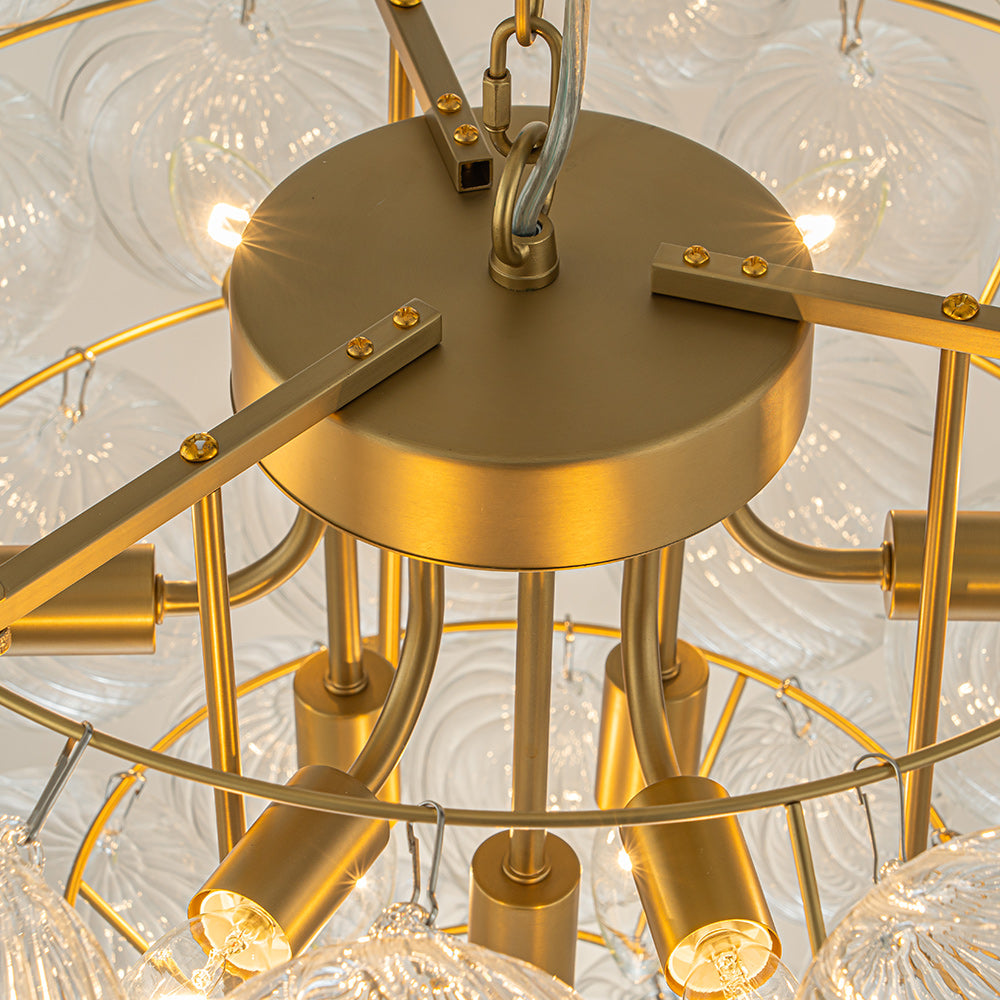 Vindur Postmodern luxury Glass Chandelier
