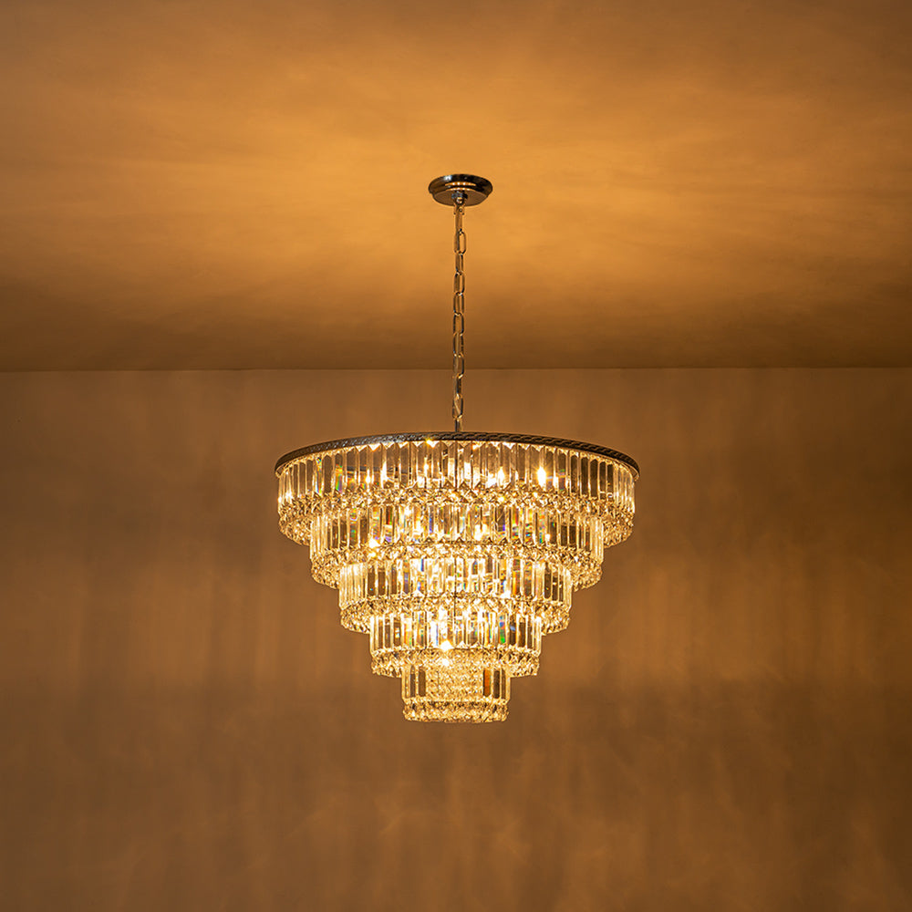 Himin Luxe Metal Crystal Chandelier
