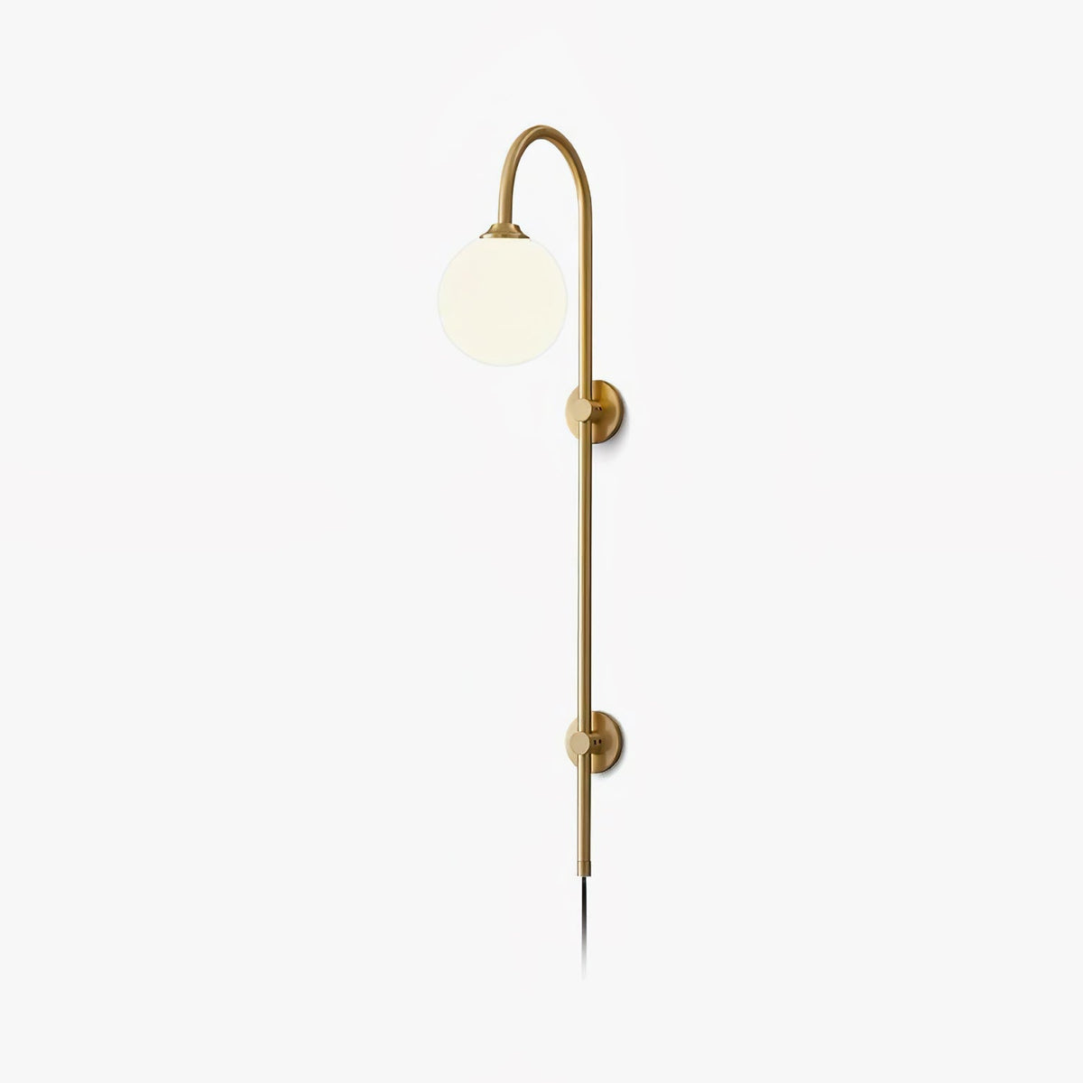 Cato Globe Plug-In Wall Sconce
