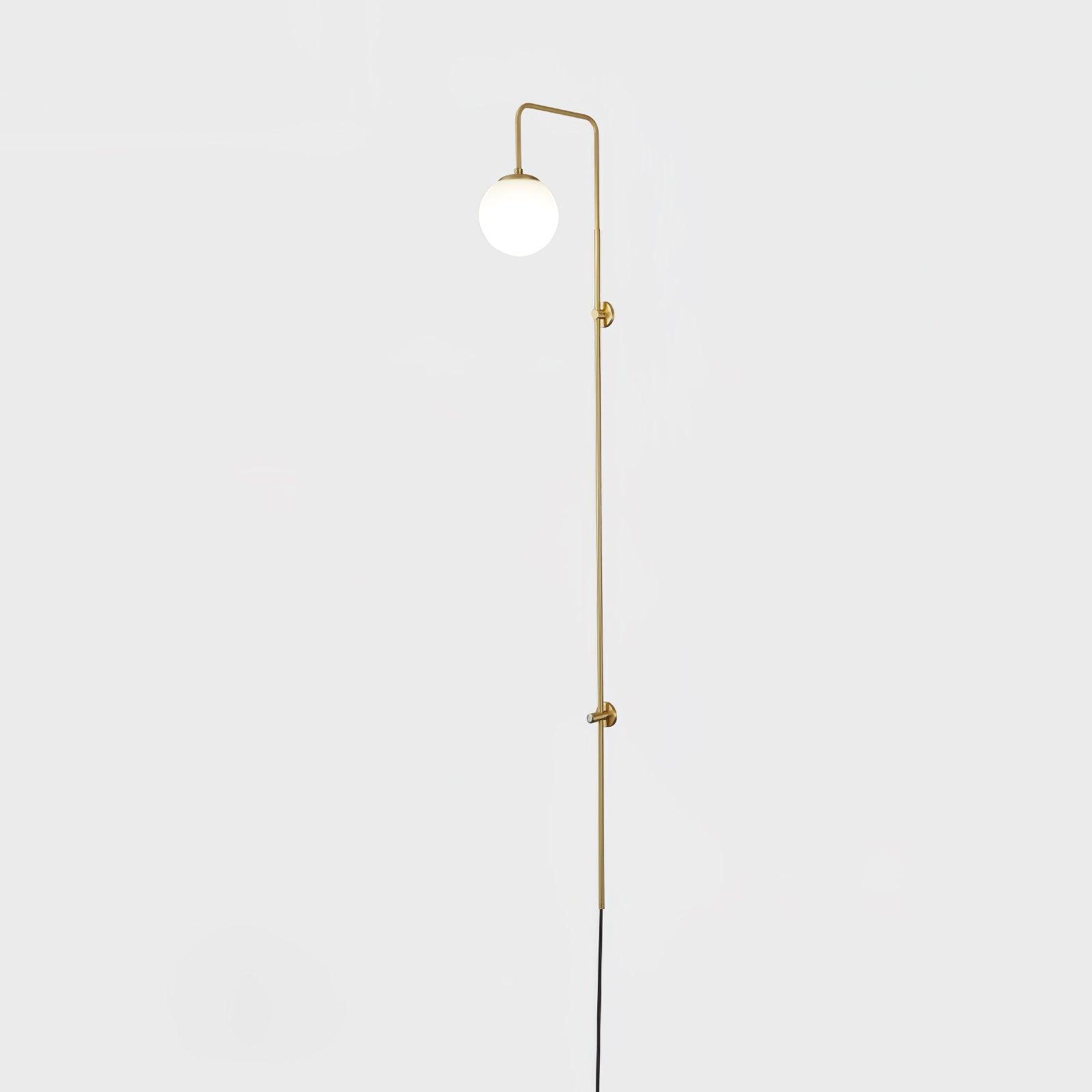 Cato Globe Plug-In Wall Sconce