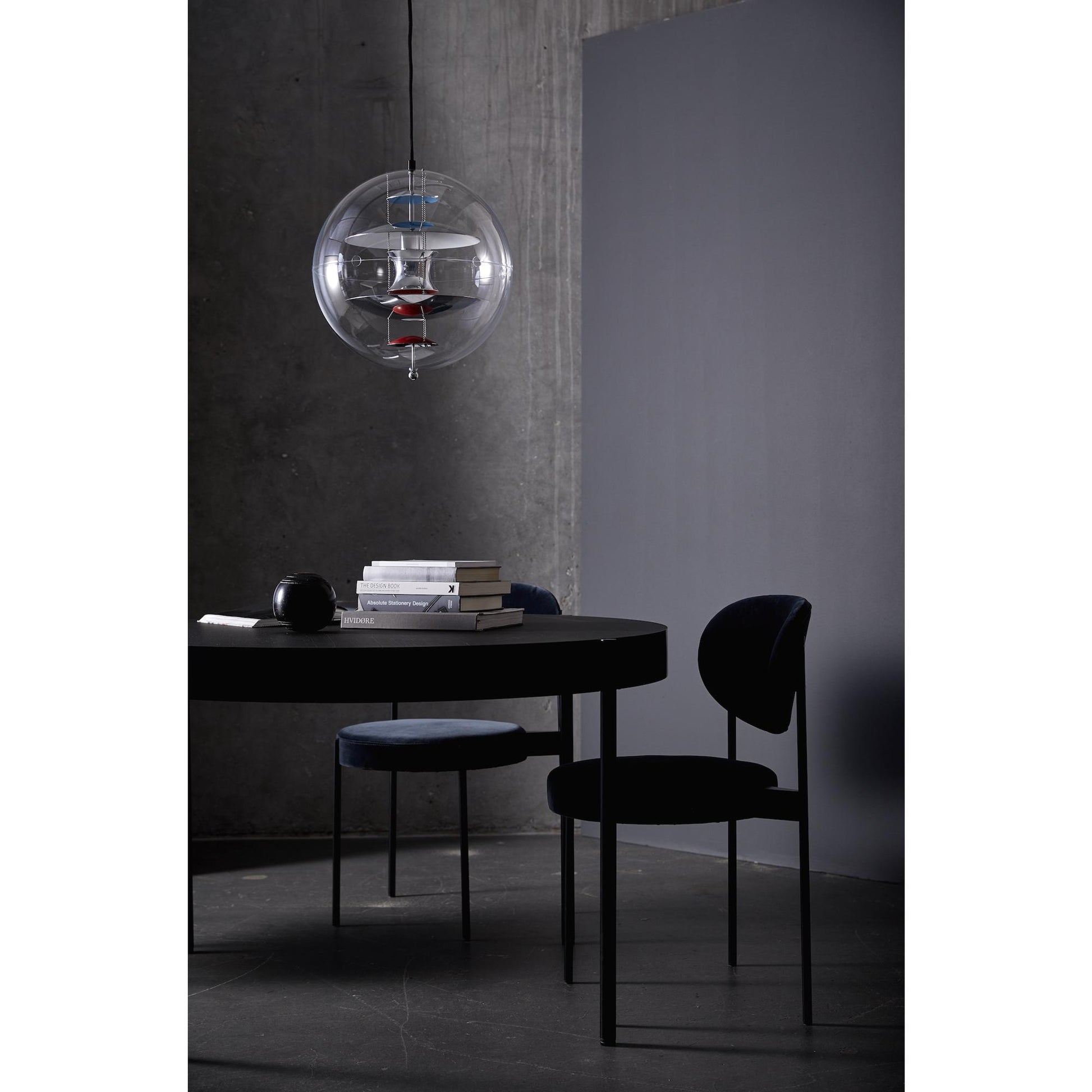 Orlaeen Individual Creativity Globe Metal Acrylic Pendant Lamp - Lamp Copper
