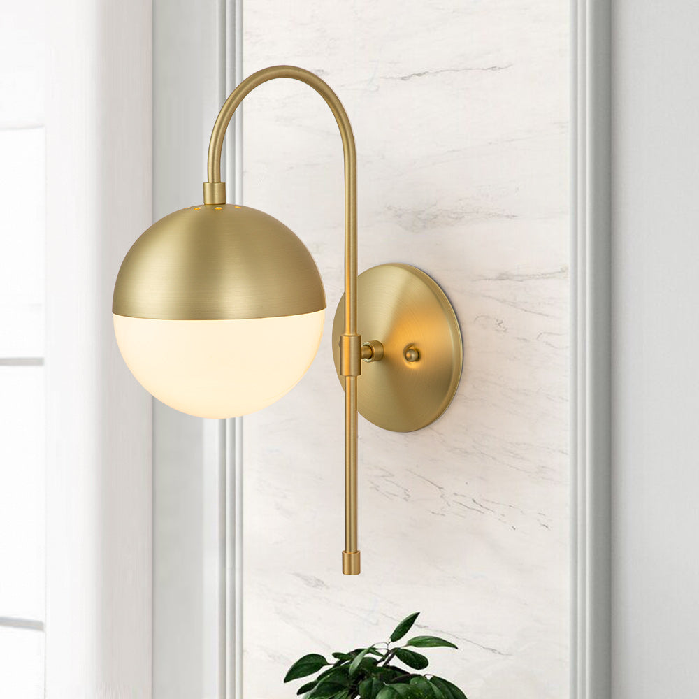 Norduri Globe Metal Wall Sconce