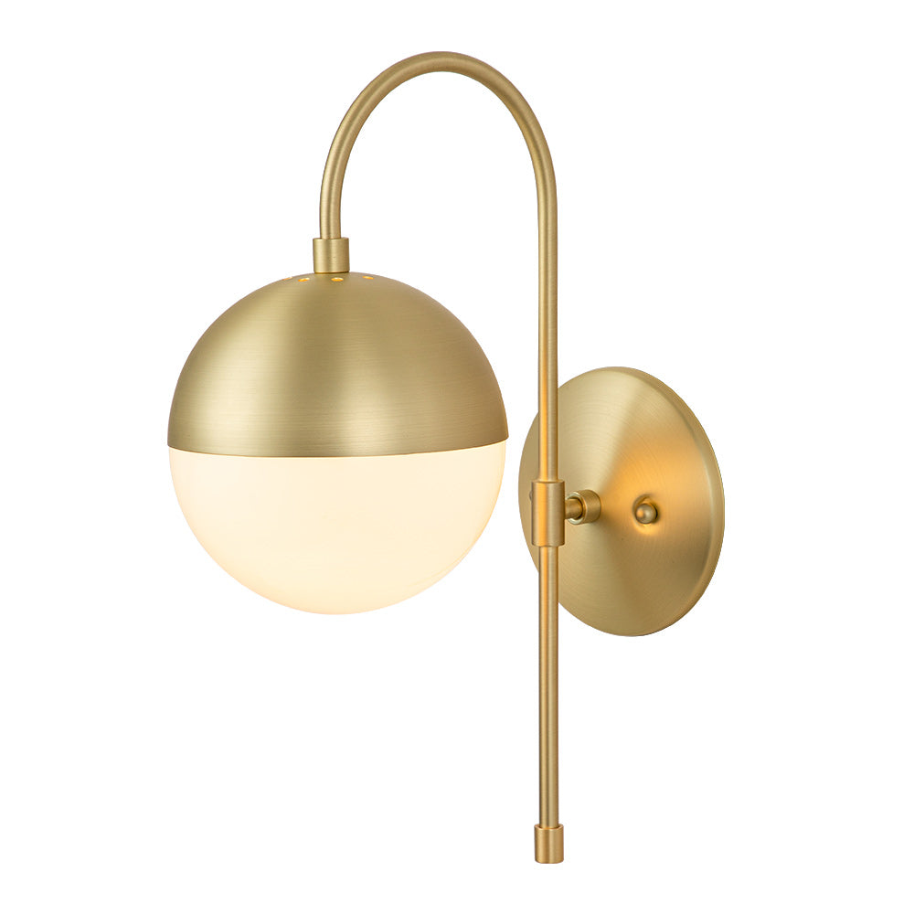 Norduri Globe Metal Wall Sconce