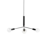 Mysolisra Modern Minimalist Metro Metal Chandelier - Lamp Copper
