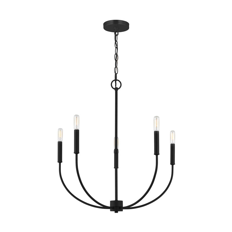 Irinel Vintage Industrial Metal Chandelier - Lamp Copper