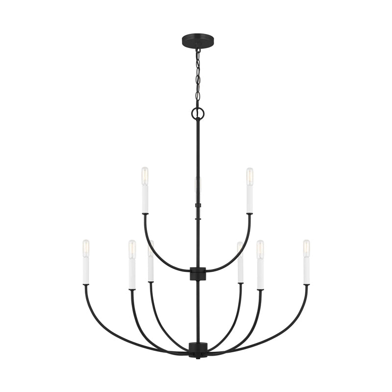 Irinel Vintage Industrial Metal Chandelier - Lamp Copper