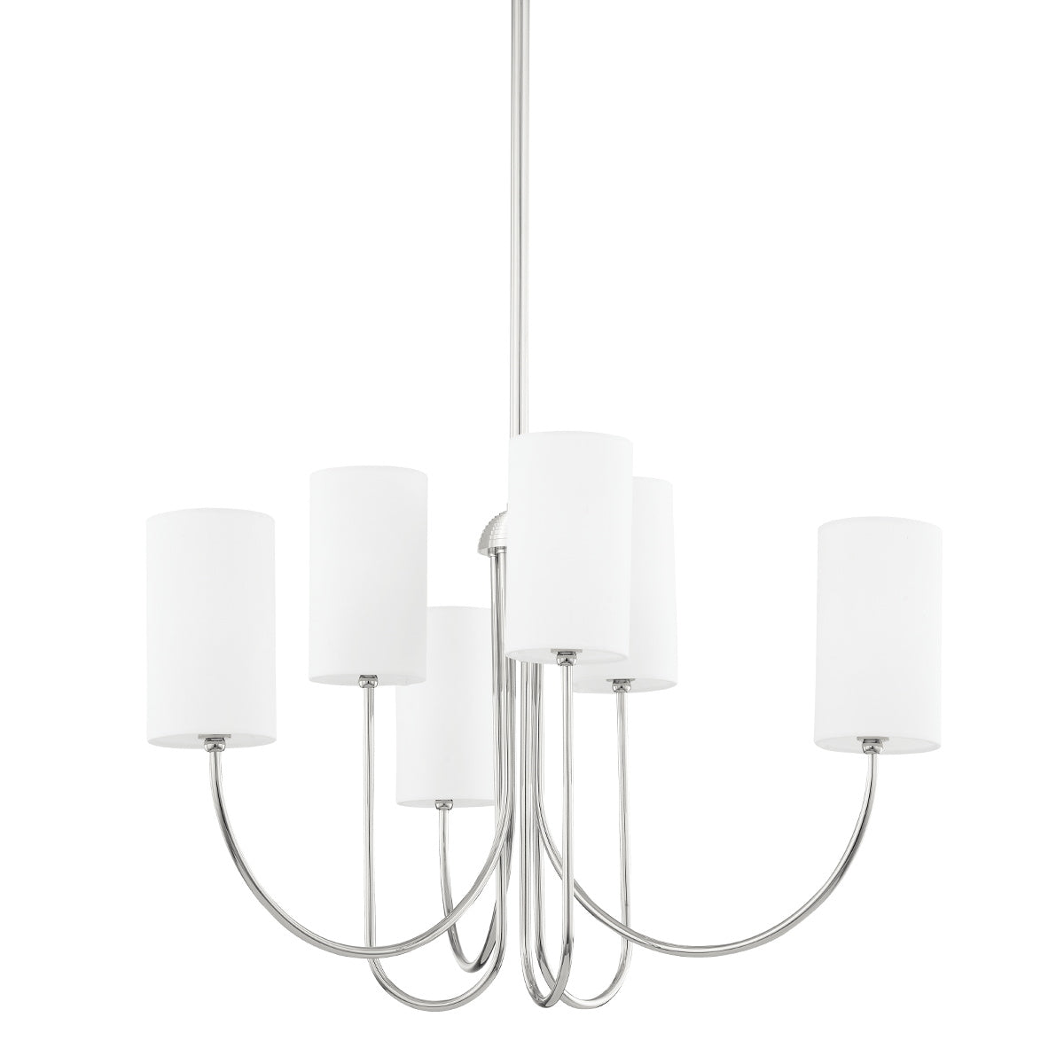 Asolira Vintage Industrial Black Fabric Chandelier - Lamp Copper
